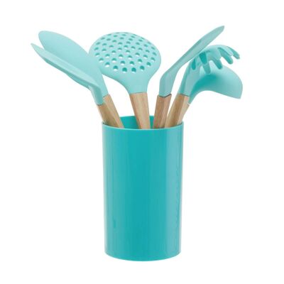 7pc Pastel Green Utensil Set