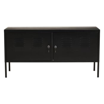 Academy Two Door Black Locker 7