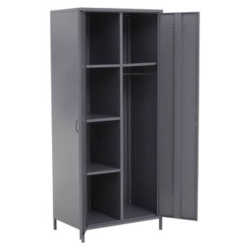 Academy Two Door Grey Wardrobe 5