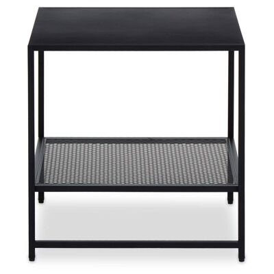 Acero Black End Table