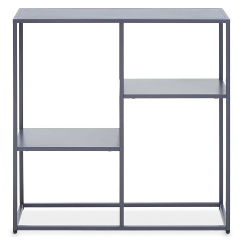 Acero Grey Metal Multi Shelf Unit
