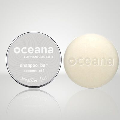 Solid Shampoo with Coconut Oil for Dry Hair