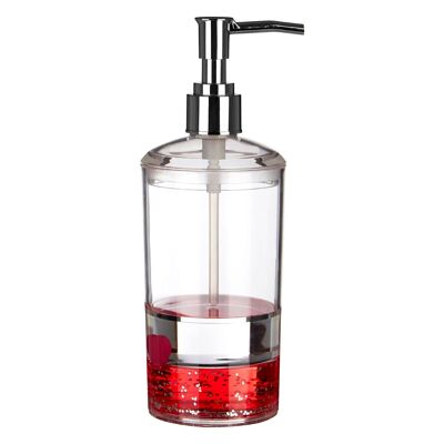 Acrylic Hearts Lotion/Soap Dispenser