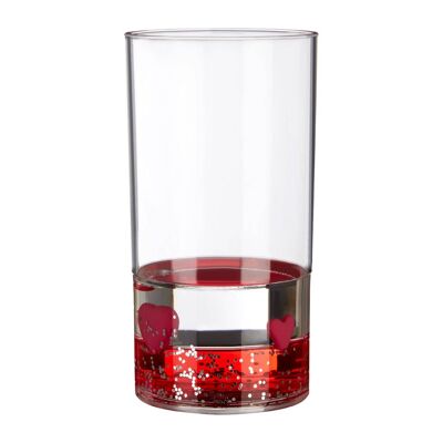 Acrylic Hearts Tumbler