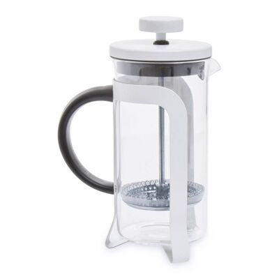 Akeala Matte White Cafetiere