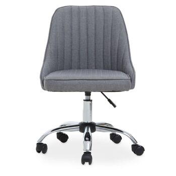 Alexi Grey Fabric Office Chair 1