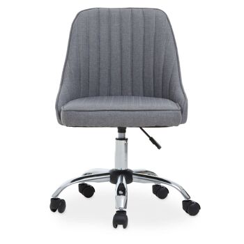 Alexi Grey Fabric Office Chair 2