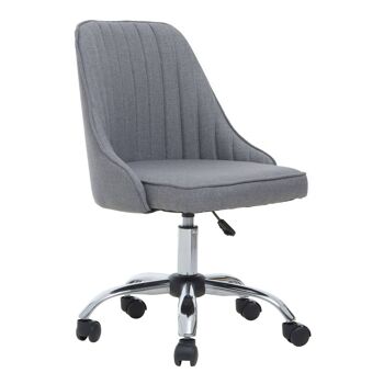 Alexi Grey Fabric Office Chair 8