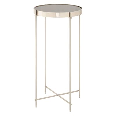 Allure Grey Mirror TallSide Table