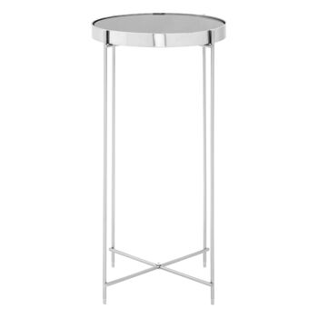 Allure Grey Mirror TallSide Table 3
