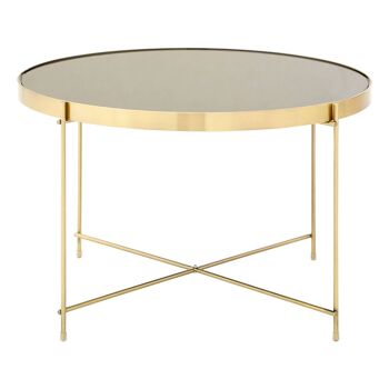 Allure Large Black Mirror Side Table 3