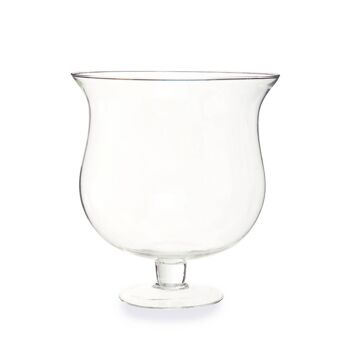 Ambra Clear Glass Cognac Vase 2