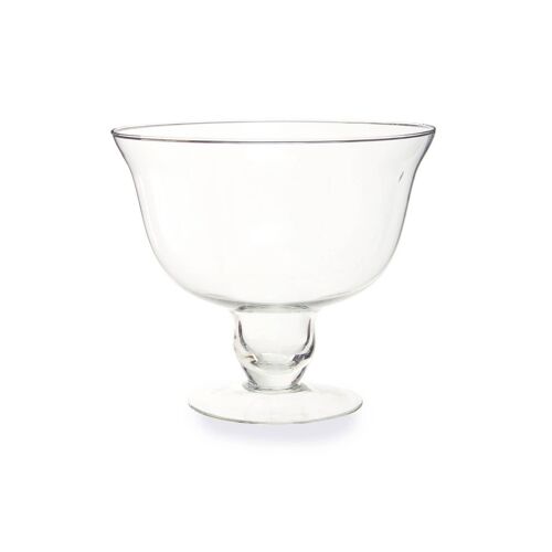 Ambra Clear Glass Tulip Bowl