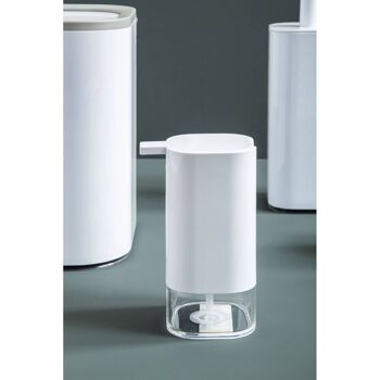 Ando White Acrylic Lotion Dispenser 8