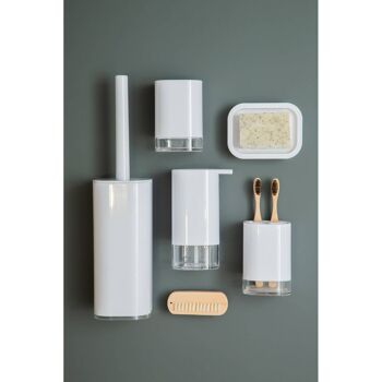 Ando White Acrylic Lotion Dispenser 9