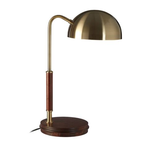 Antique Brass Finish Task Lamp