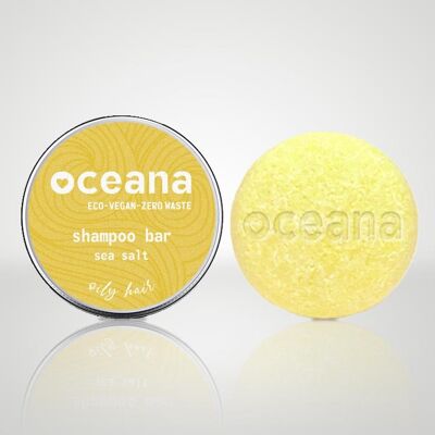 Solid Shampoo for Oily Hair with Sea Salts to add Volume