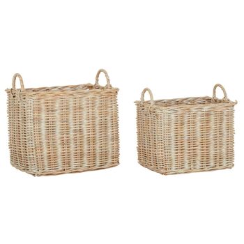 Argento Rattan Storage Baskets 3