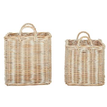 Argento Rattan Storage Baskets 4