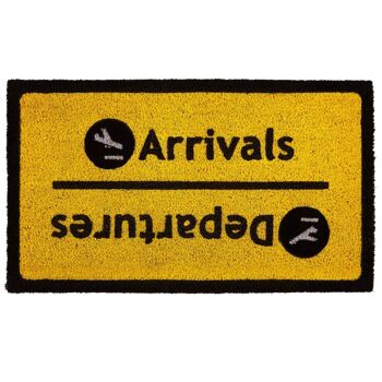 Arrival Departure Doormat 1