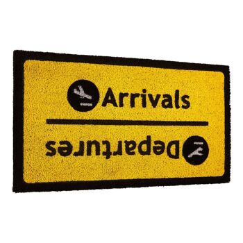 Arrival Departure Doormat 3