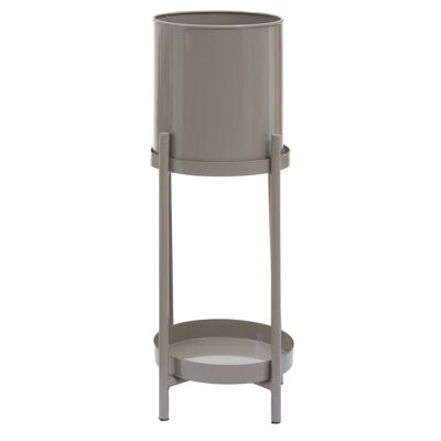 Asher Two Tier Grey Plant Stand