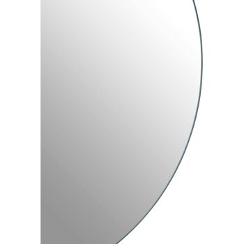 Athena Discus Medium Black Wall Mirror 5