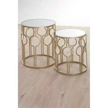 Avantis Circle Design Champagne Tables 3