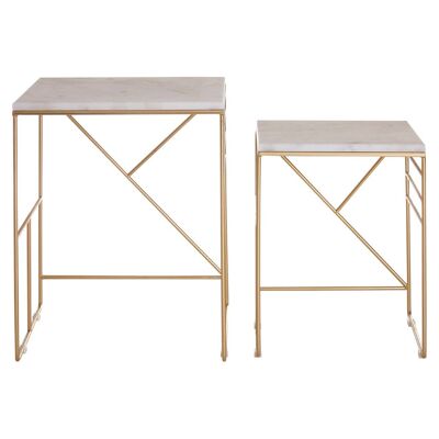 Avantis Set of 2 Square Side Tables