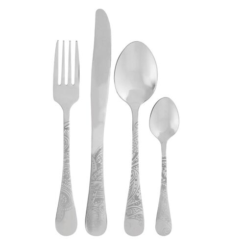 Avie 16pc Prince Cutlery Set