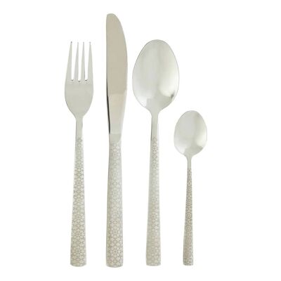 Avie 24pc Casablanca Cutlery Set