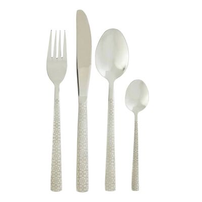 Avie 24pc Casablanca Cutlery Set