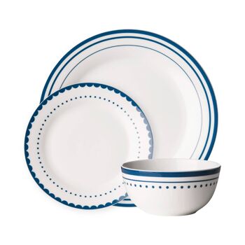 Avie Saturn Blue Dinner Set (MOB) 1