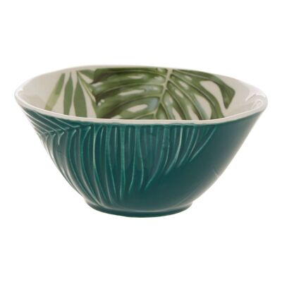 Bali Dark Green Small Salad Bowl