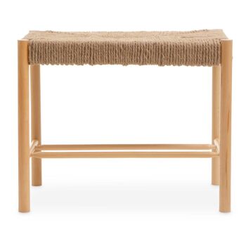 Bandar Small Natural Wood Bench 6