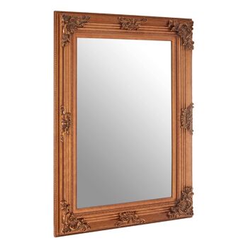 Baroque Rectangle Gold Wall Mirror 8