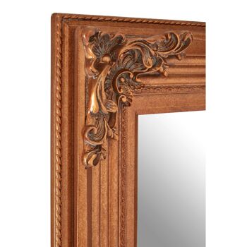 Baroque Rectangle Gold Wall Mirror 9