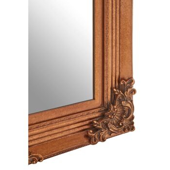 Baroque Rectangle Gold Wall Mirror 10