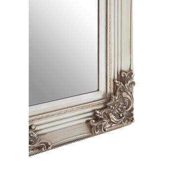Baroque Rectangle Silver Wall Mirror 5