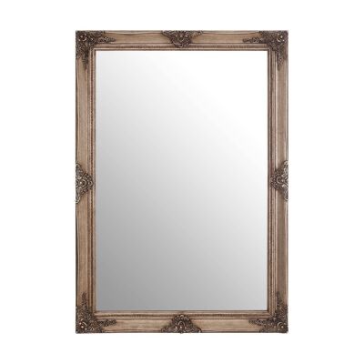 Baroque Rectangular Gold Wall Mirror 2