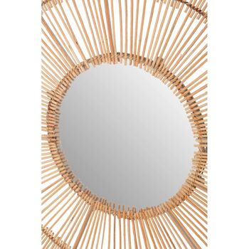 Batu Natural Rattan Wall Mirror 5