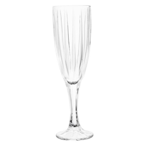 Beaufort Crystal Clear Champagne Flutes - Set of 4