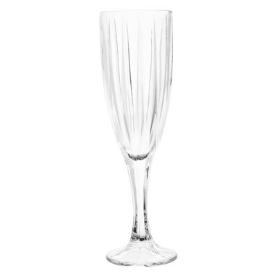 Beaufort Crystal Clear Champagne Flutes - Set of 4