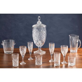 Beaufort Crystal Clear Wine Glasses - Set of 4 4