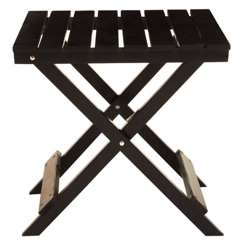 Beauport Black Folding Table