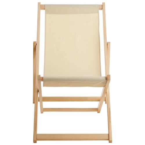 Beauport Cream Deck Chair