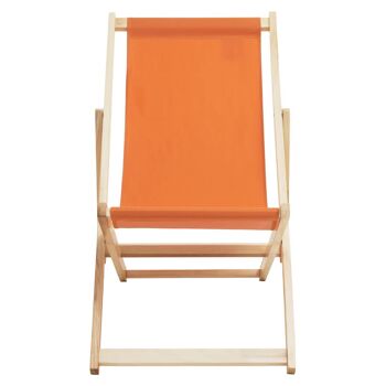 Beauport Orange Deckchair 1