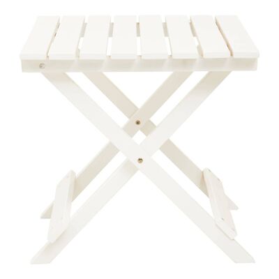 Beauport White Folding Table
