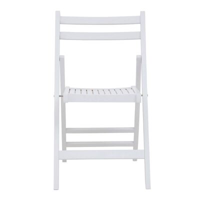 Beauport White Folding Chair