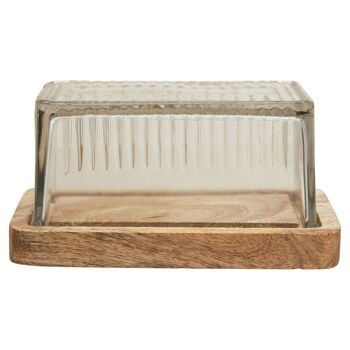 Beurre Wooden Butter Dish 1